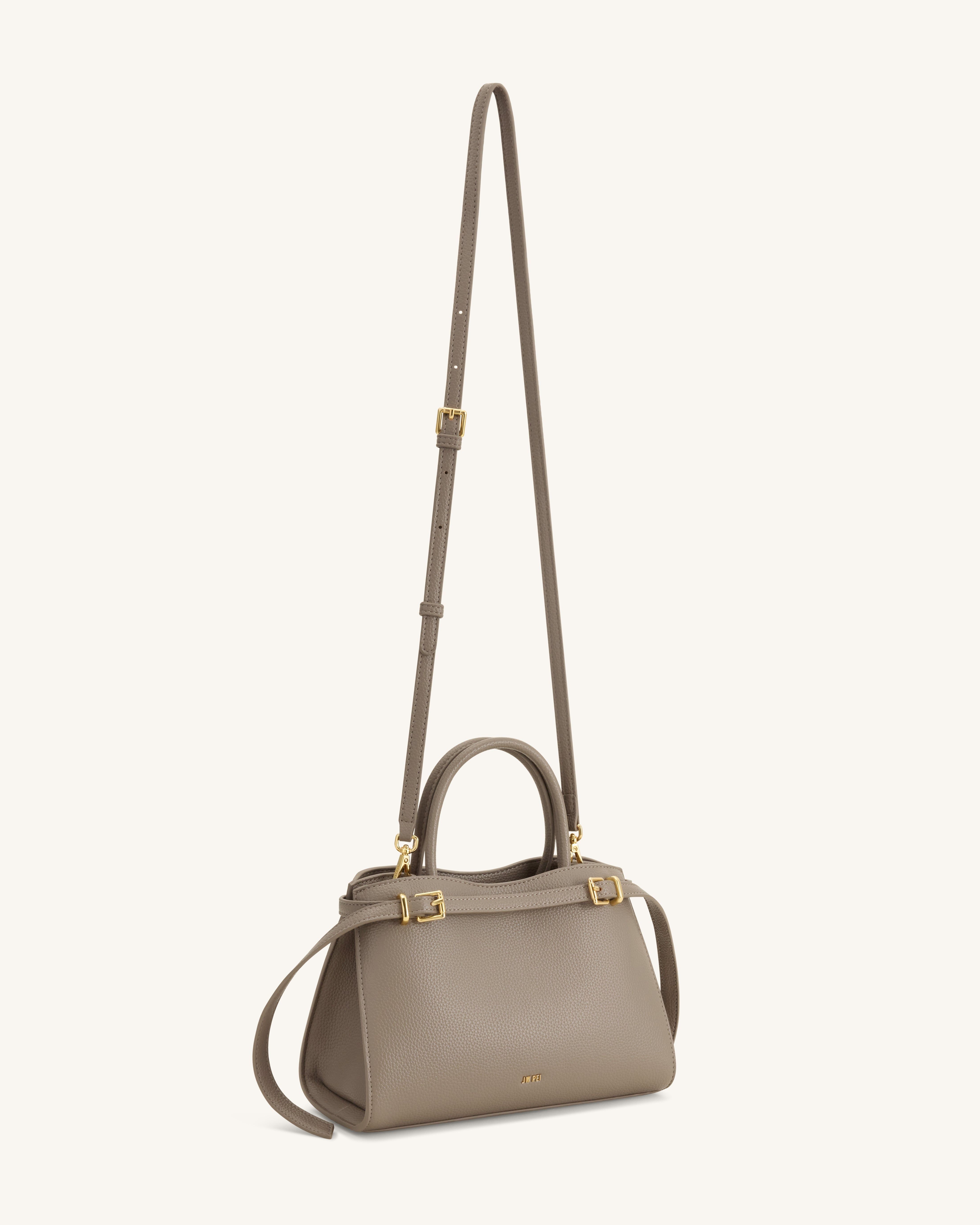 Ella Structured Tote - Taupe - JW PEI - Modalova
