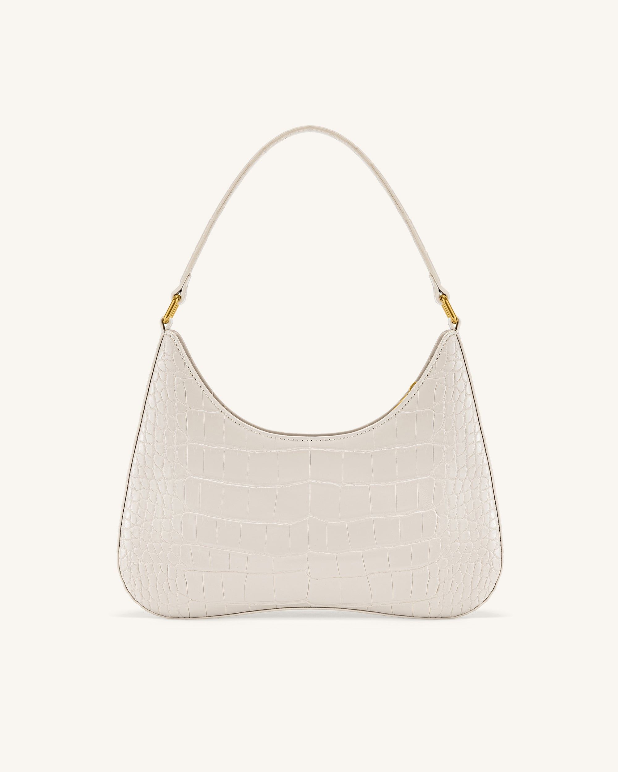 Ruby Shoulder Bag - White Croc - JW PEI - Modalova