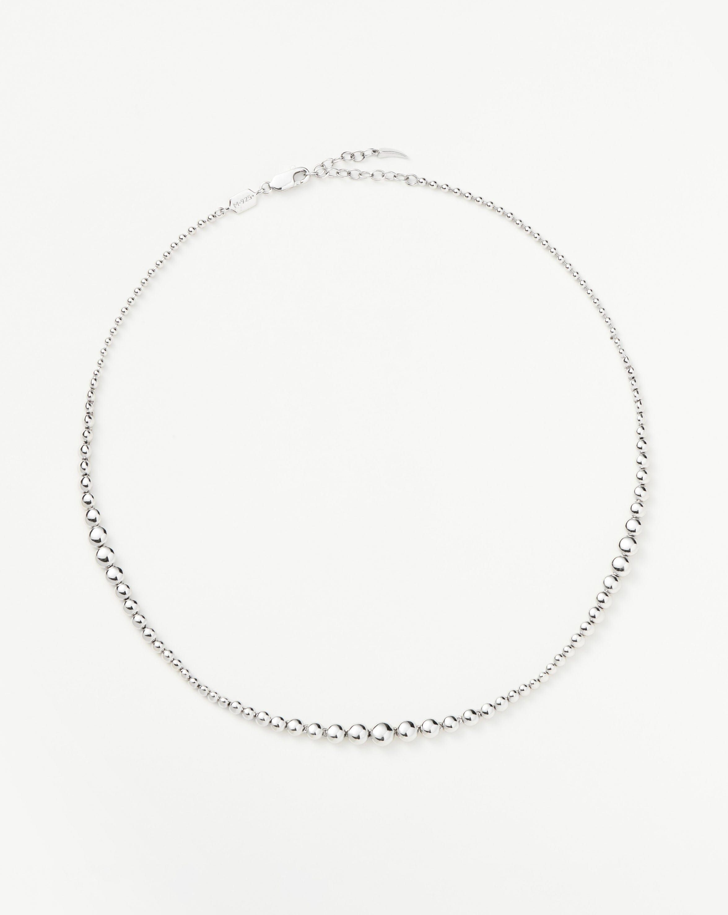 Beaded Choker | Sterling Silver - Missoma - Modalova