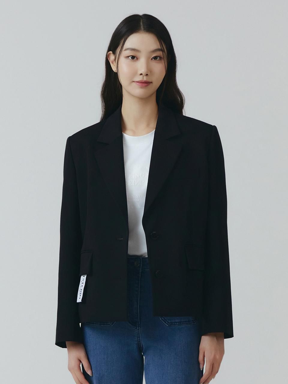 Itmisha Two-Button Single Jacket ITO2YJK730 (2 COLOR) - IT MICHAA - Modalova