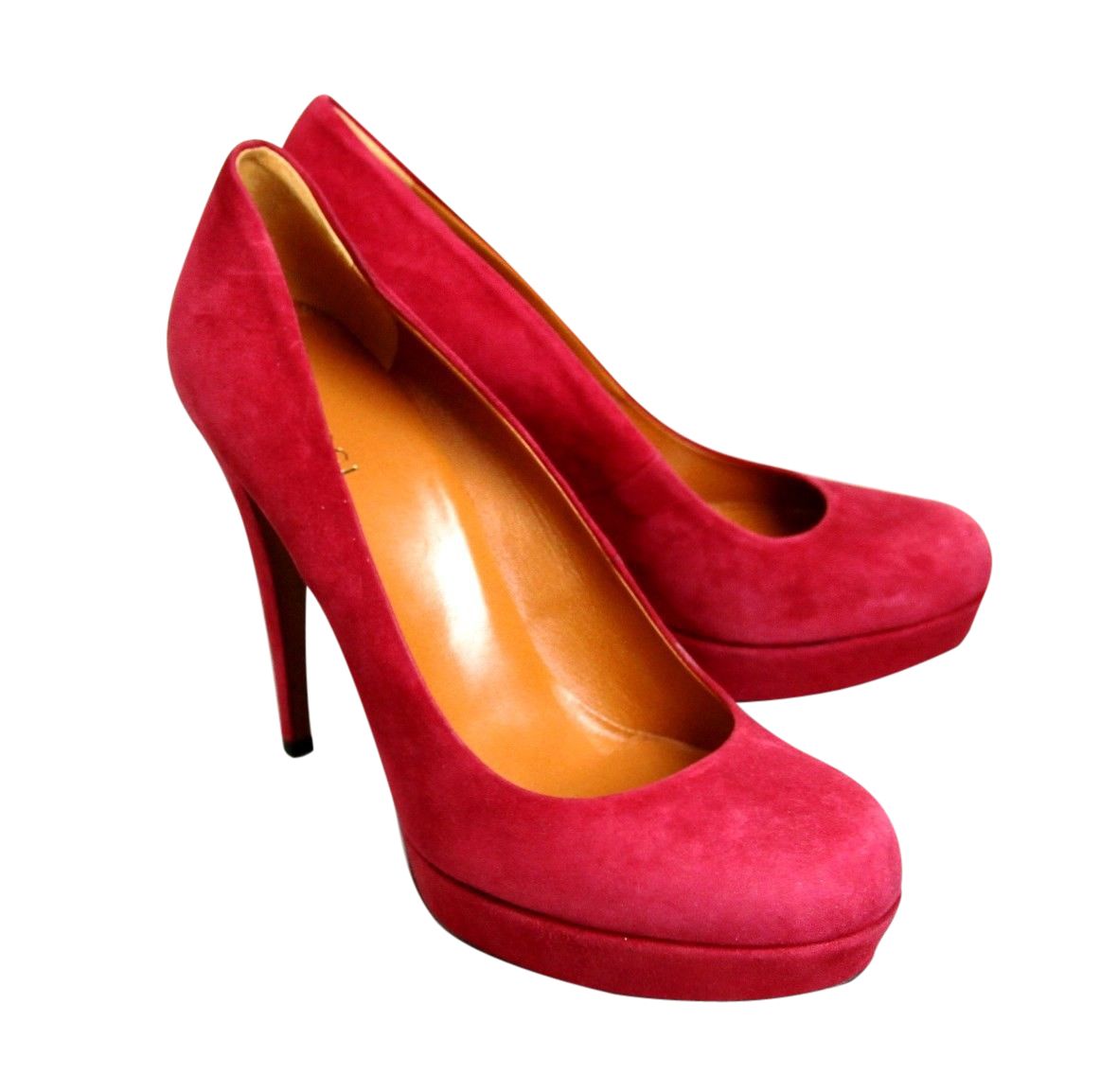 Women's Suede Platform Pump Shoes - Gucci - Modalova