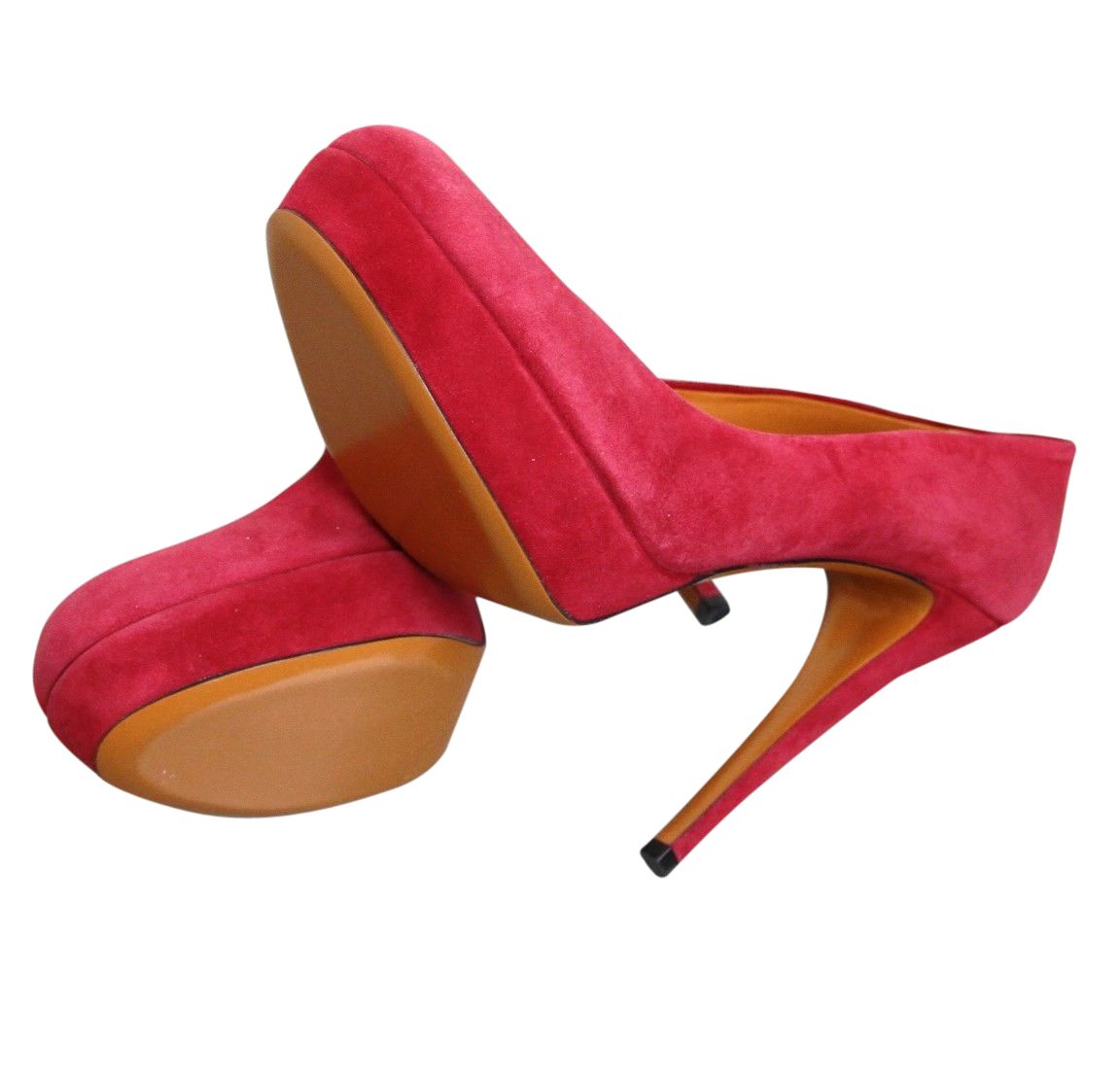 Women's Suede Platform Pump Shoes - Gucci - Modalova