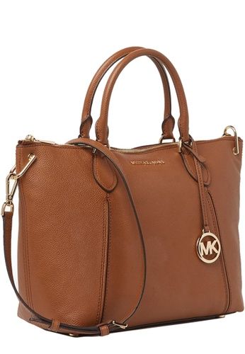 Sierra Medium Leather Messenger Bag - Michael Kors - Modalova