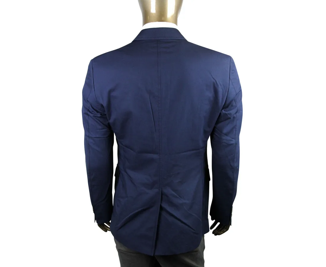 Men's Horsebit Lining Cotton Two Button Blazer Jacket (G 48 / US 38) - Gucci - Modalova