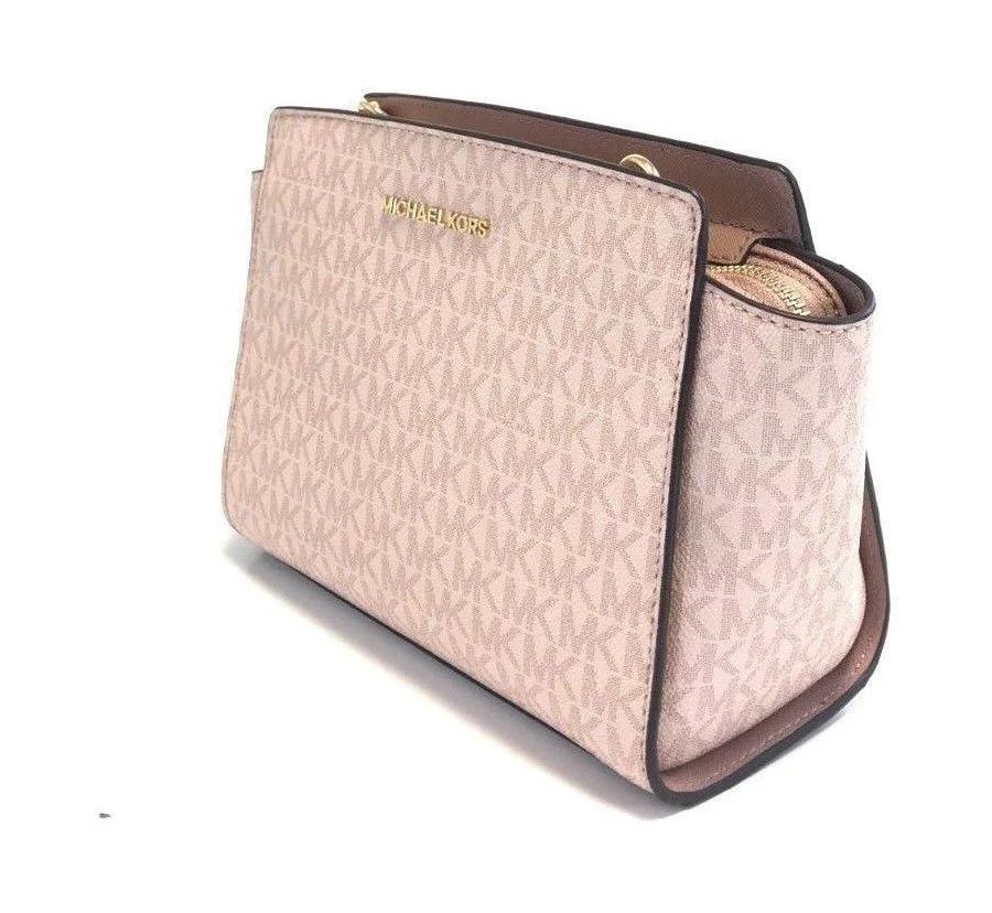 Selma Pink Medium Messenger Bag - Michael Kors - Modalova