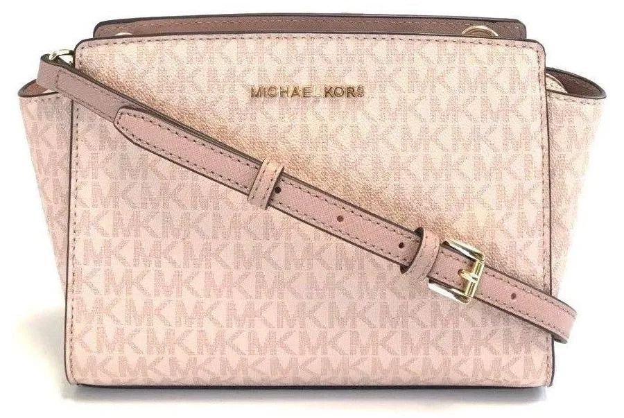 Selma Pink Medium Messenger Bag - Michael Kors - Modalova