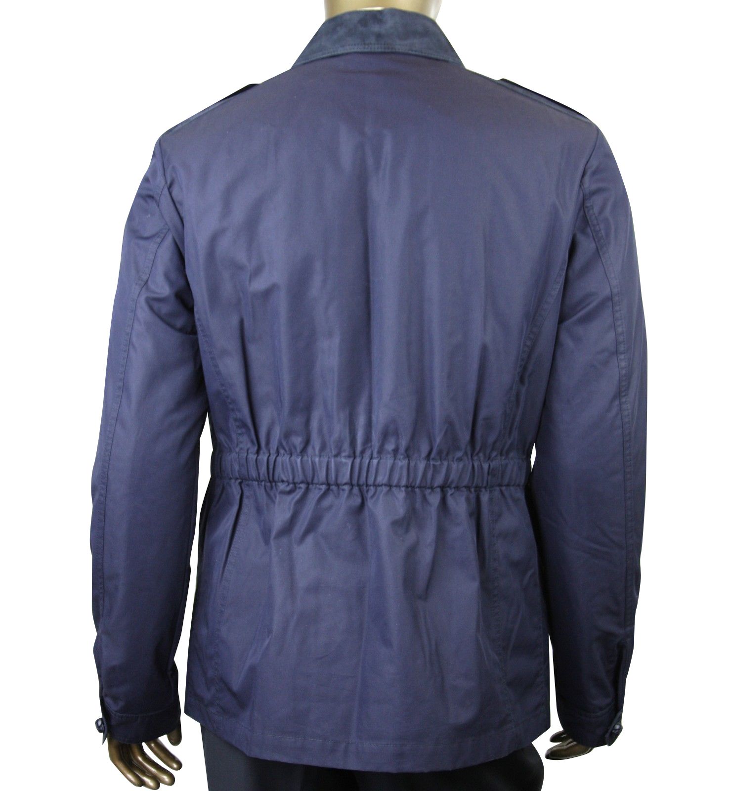 Men's Washed Gabardine Cotton / Polyester Jacket - Gucci - Modalova