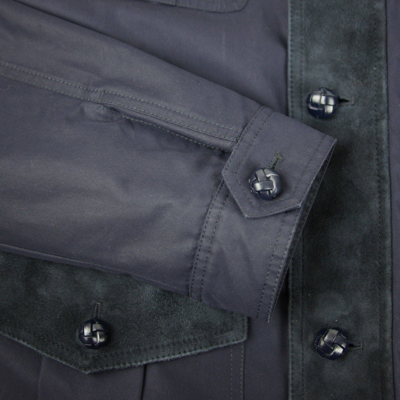Men's Washed Gabardine Cotton / Polyester Jacket - Gucci - Modalova