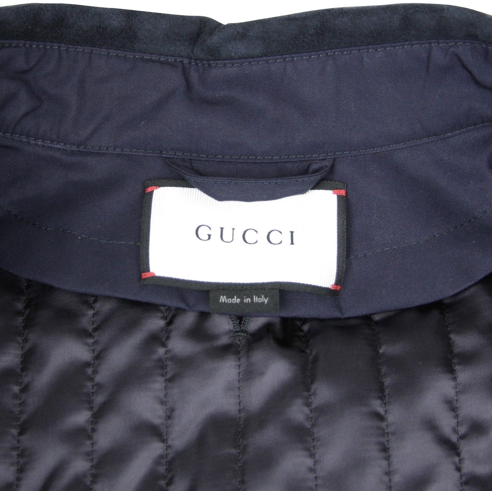 Men's Washed Gabardine Cotton / Polyester Jacket - Gucci - Modalova
