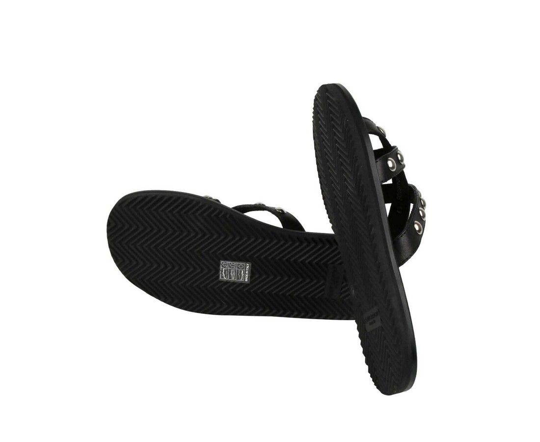 Men's Leather Sandal With Silver Studs (39 EU / 6 US) - Saint Laurent - Modalova