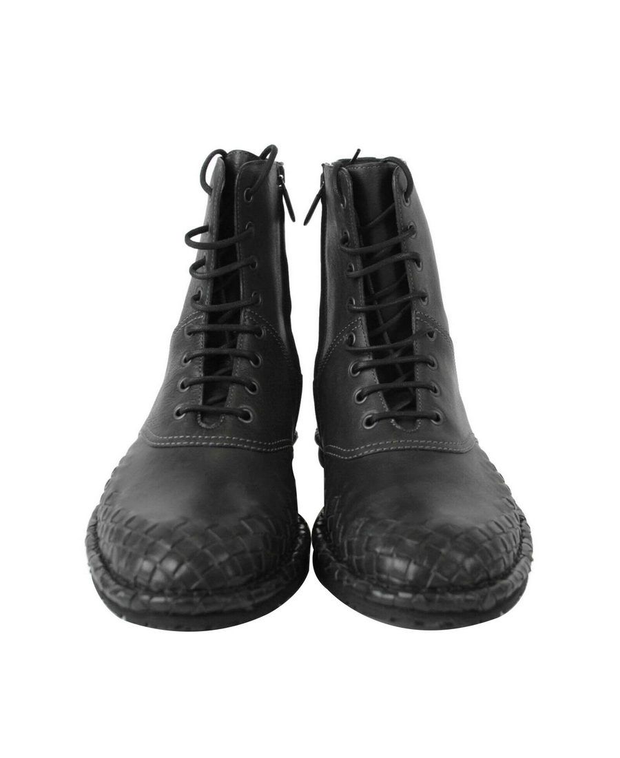 Men's Leather Side Zipper Boots(41 EU / 8 US) - Bottega Veneta - Modalova