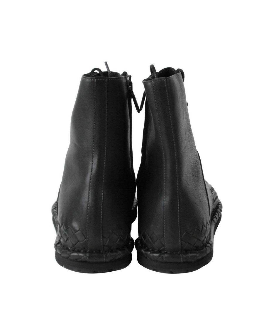 Men's Leather Side Zipper Boots(41 EU / 8 US) - Bottega Veneta - Modalova