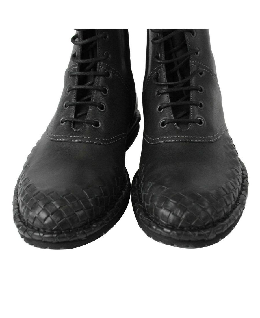 Men's Leather Side Zipper Boots(41 EU / 8 US) - Bottega Veneta - Modalova