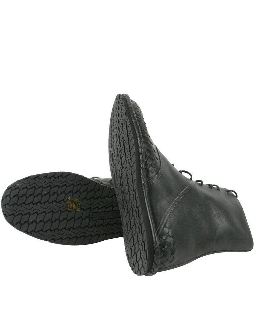 Men's Leather Side Zipper Boots(41 EU / 8 US) - Bottega Veneta - Modalova