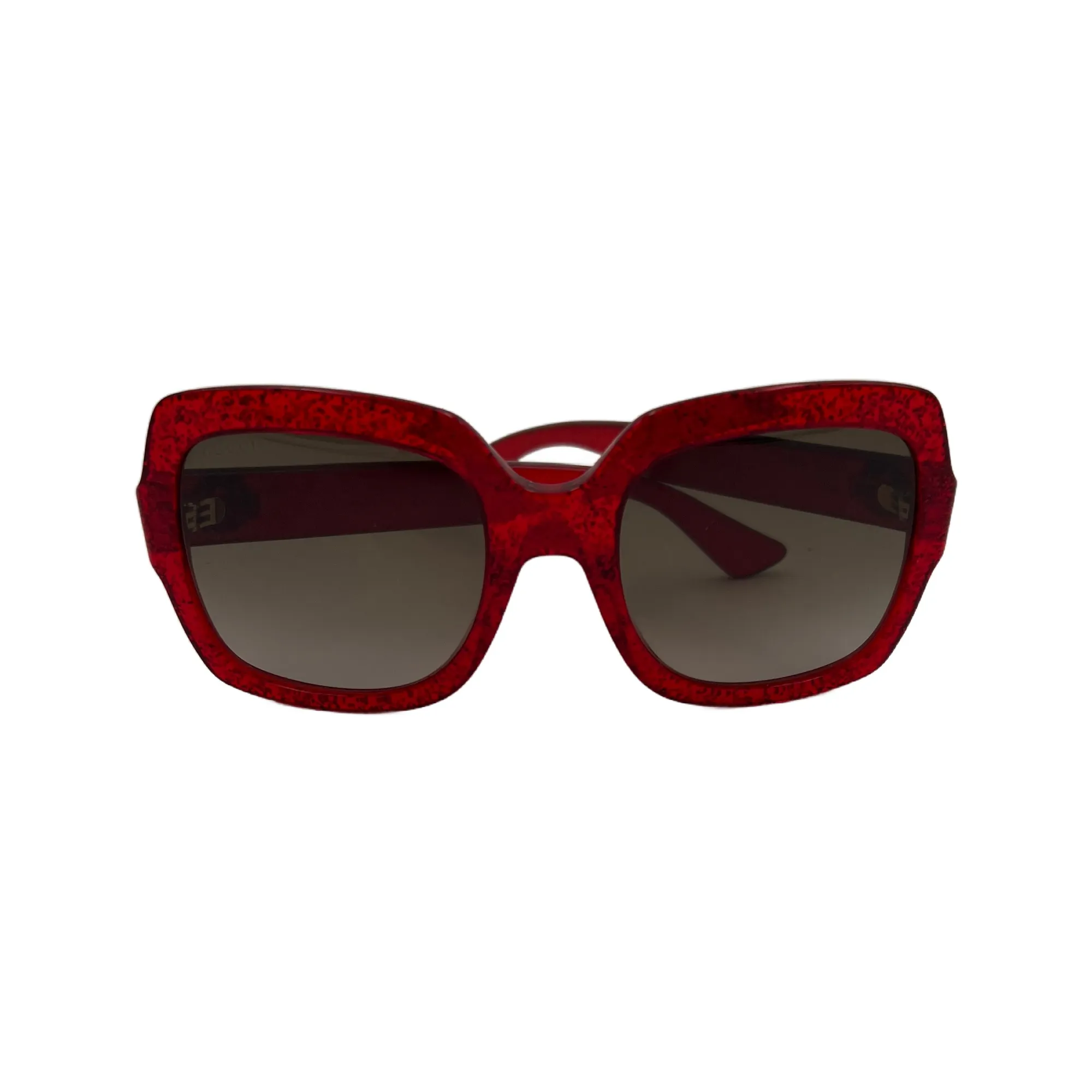 Square Frame Glitter Sunglasses (Pre-Owned) - Gucci - Modalova