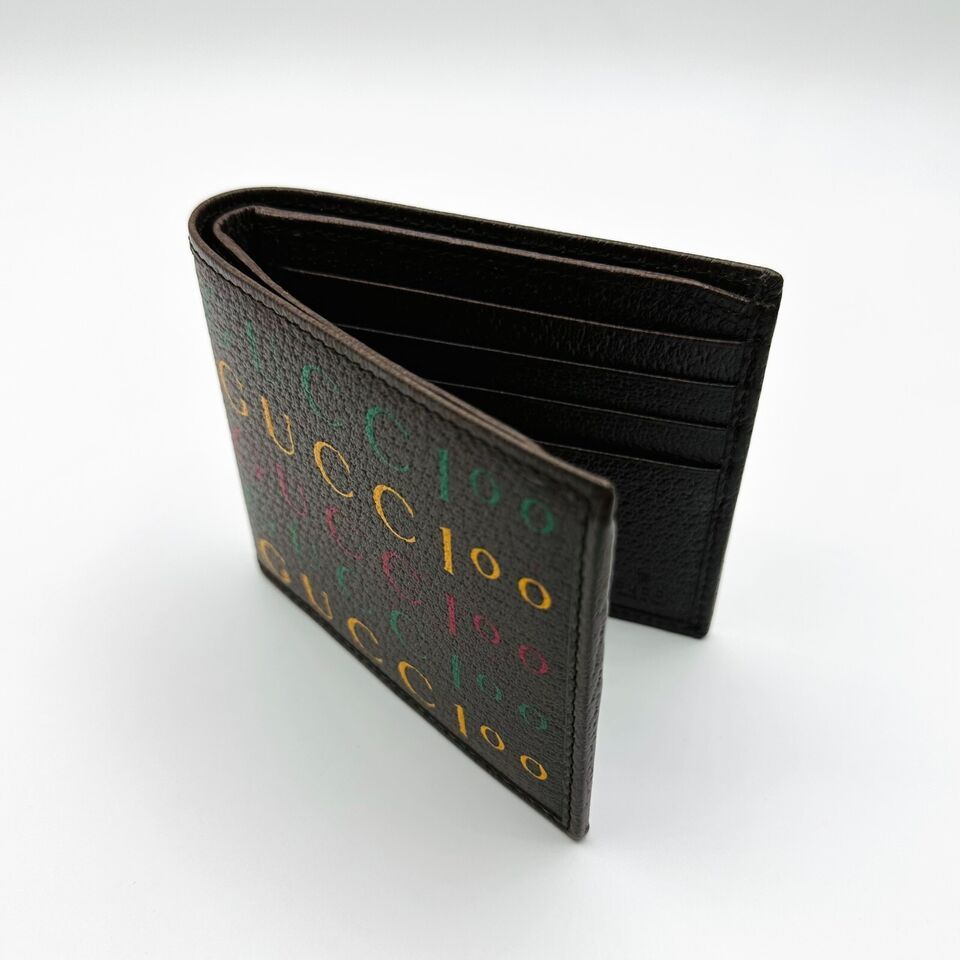 Centennial Men's Leather Bifold Wallet - Gucci - Modalova