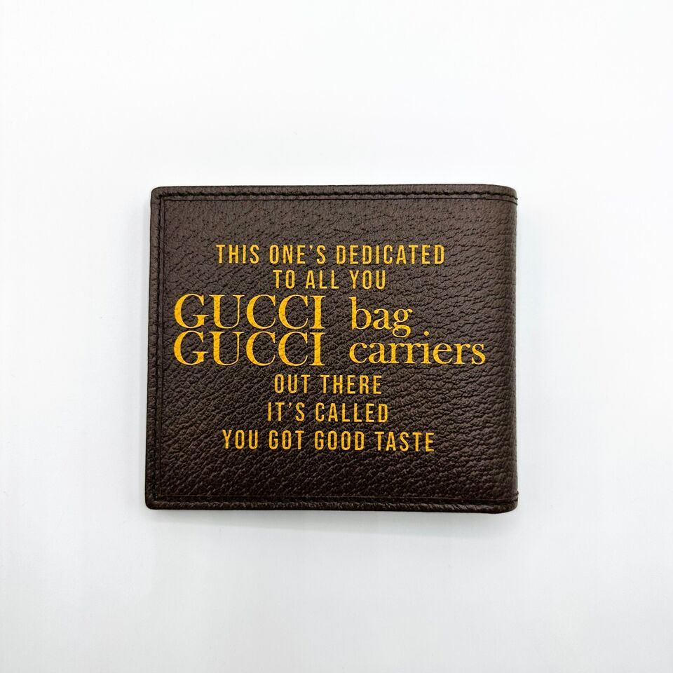 Centennial Men's Leather Bifold Wallet - Gucci - Modalova
