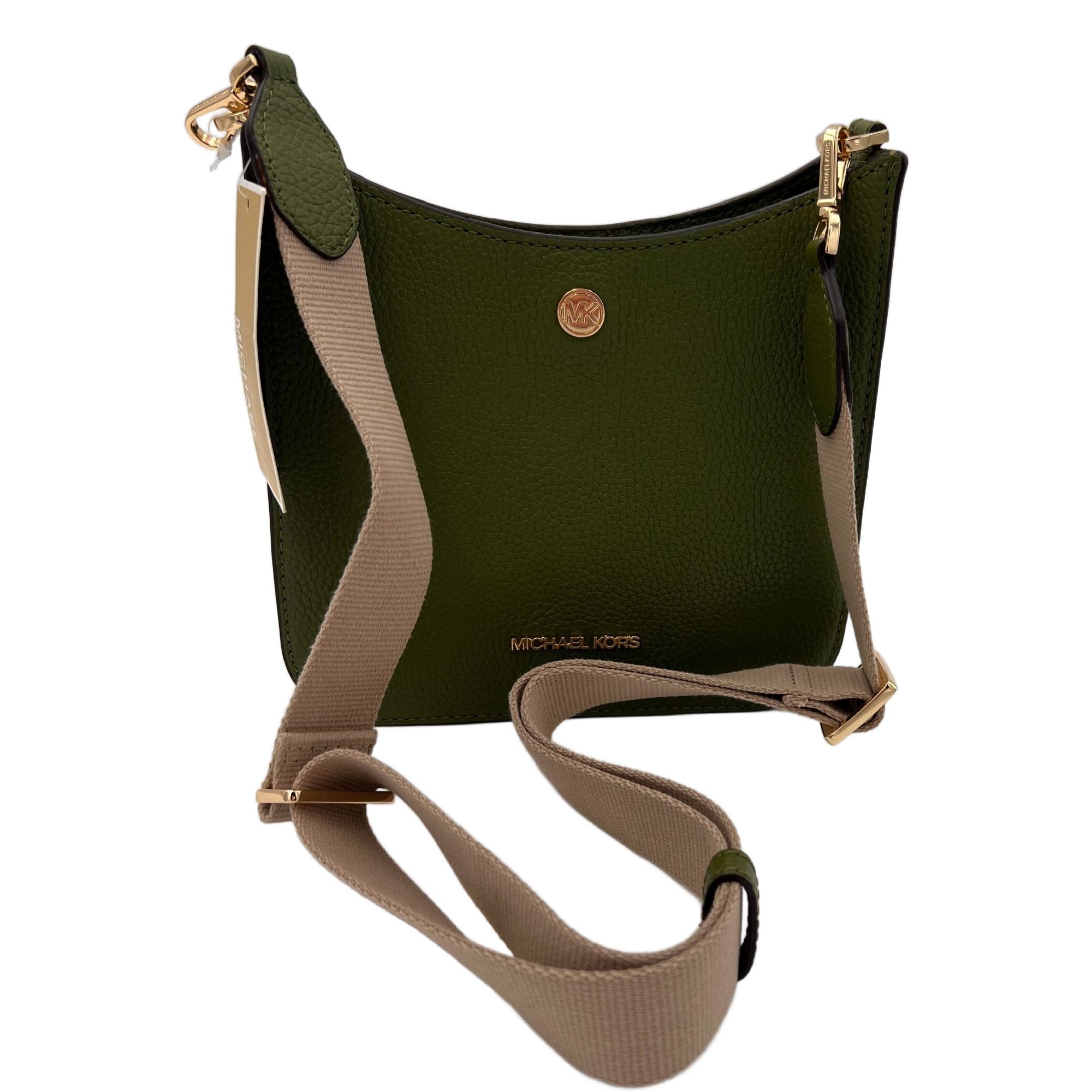 Briley Small Pebbled Leather Messenger Bag - Michael Kors - Modalova