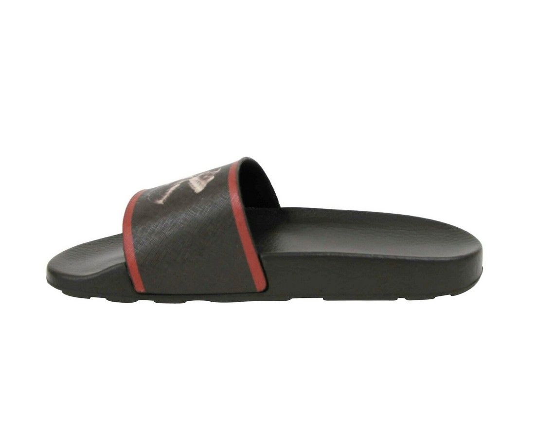 Men's Rubber With Logo And Red Edge Consumer Slide Sandals (9 EU / 10 US) - Bally - Modalova