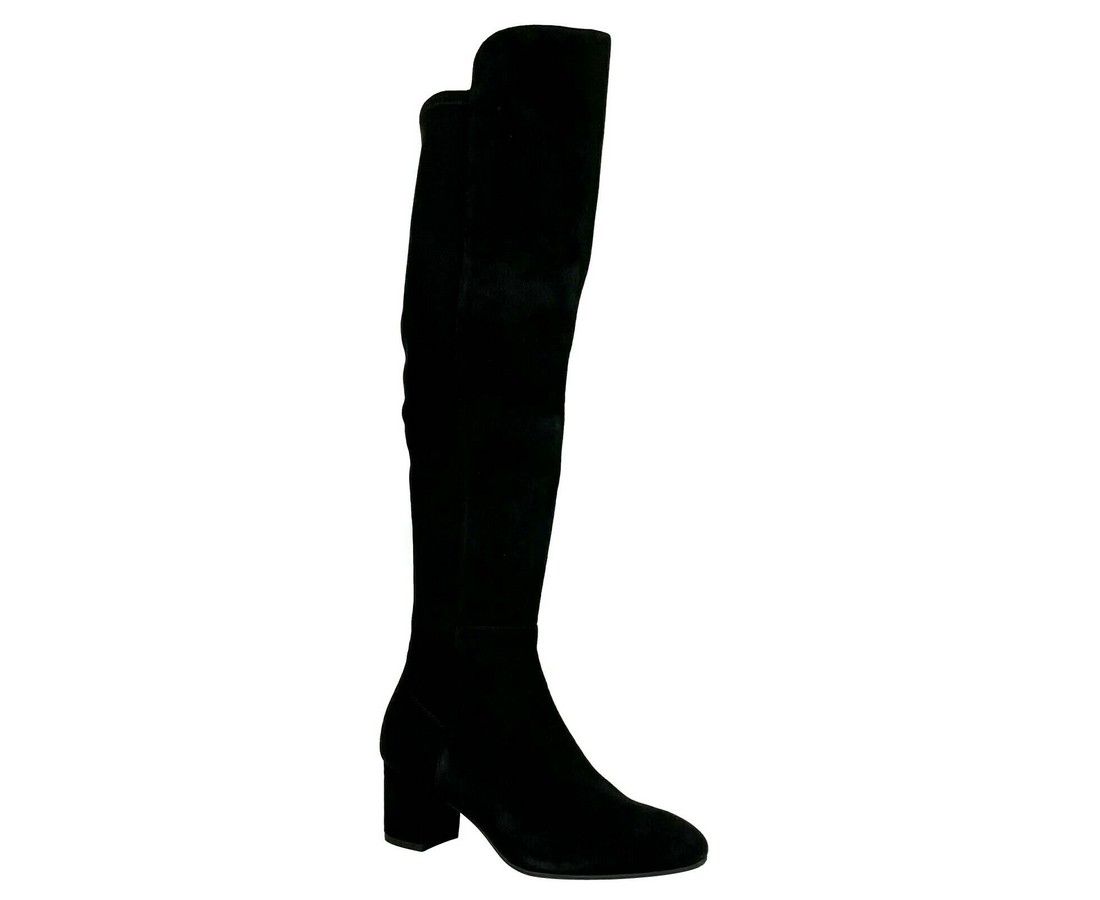 Women's Suede With Elastic Back Heel Knee High Boot - Stuart Weitzman - Modalova