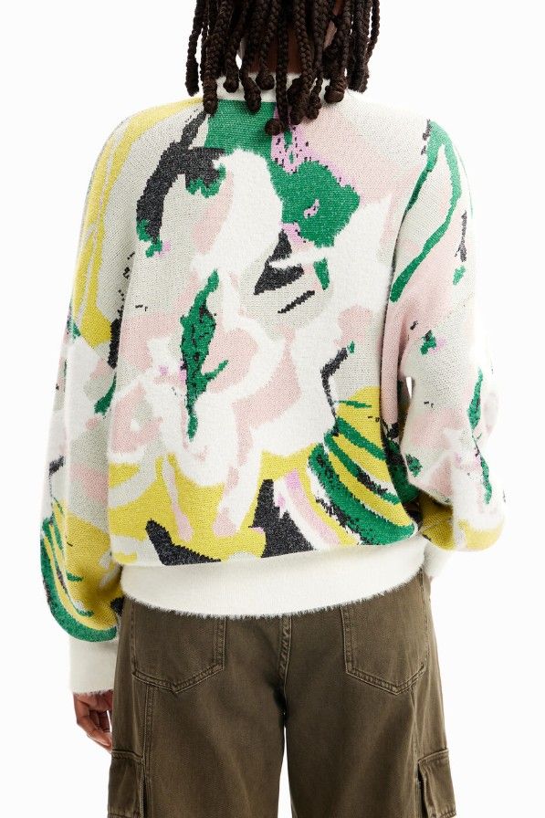 Desigual Oversized Arty Sweater - Desigual - Modalova