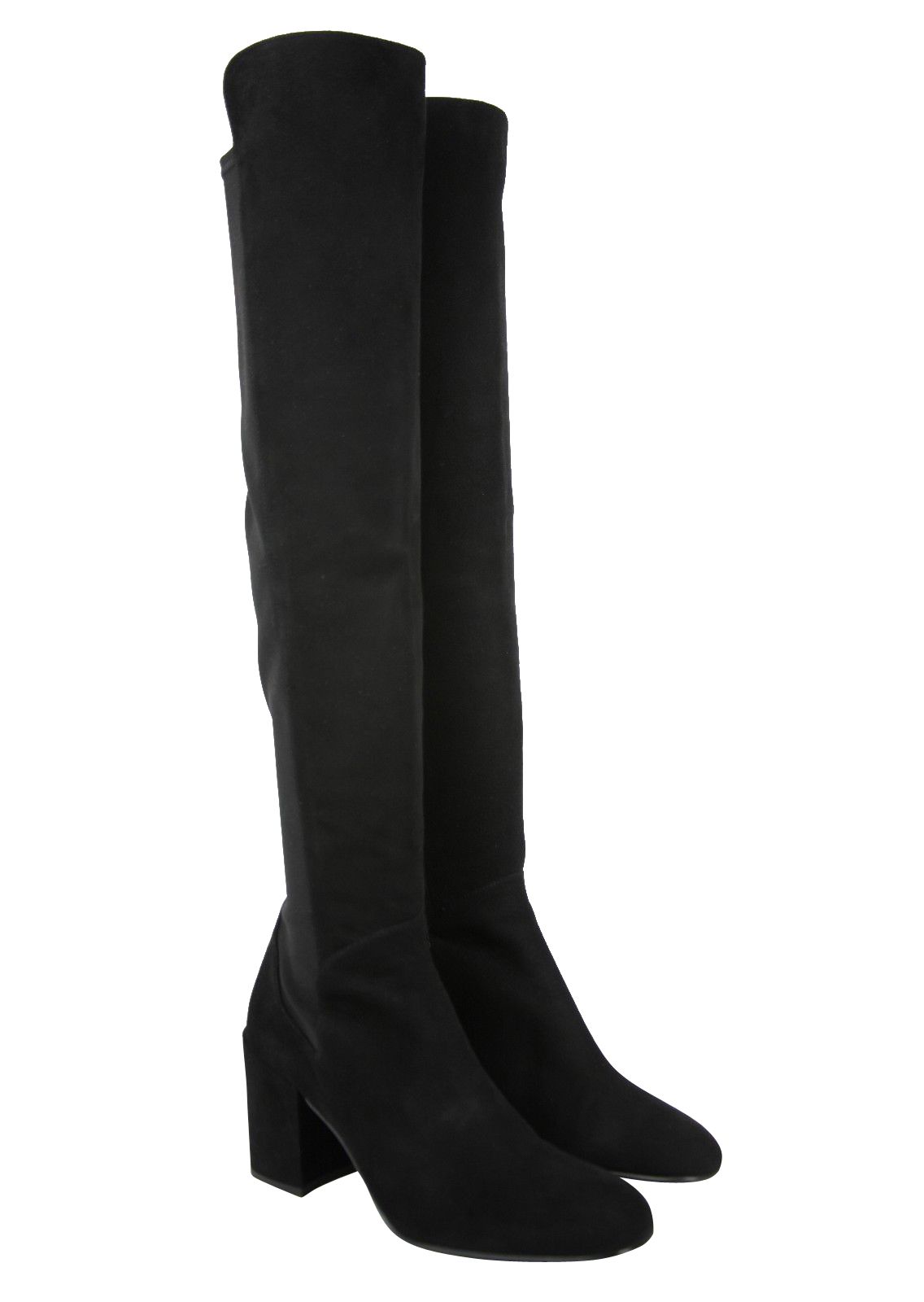 Women's Halftime Stretch-Crepe Suede Over-The-Knee Boot (10.5 US) - Stuart Weitzman - Modalova