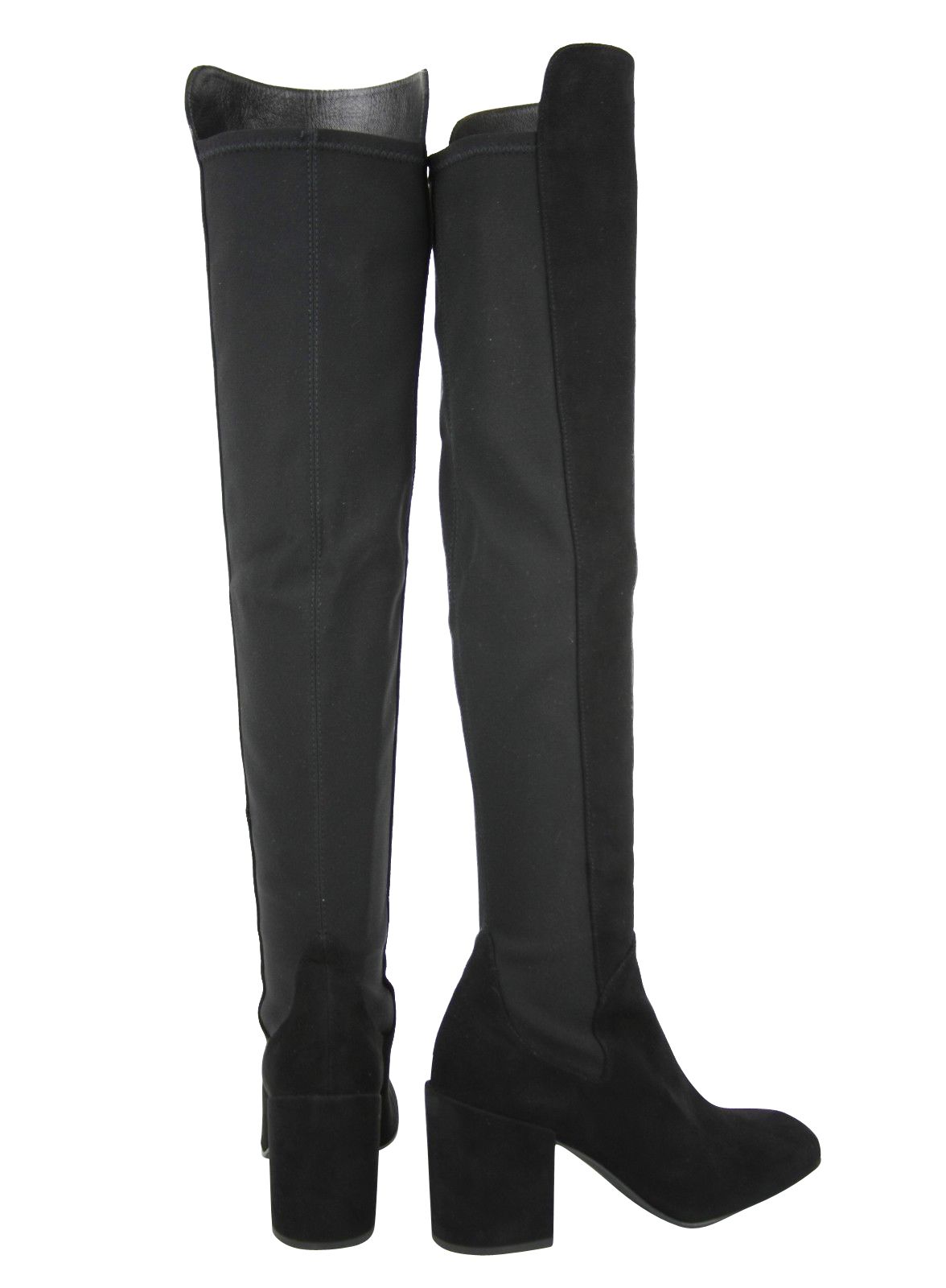 Women's Halftime Stretch-Crepe Suede Over-The-Knee Boot (10.5 US) - Stuart Weitzman - Modalova