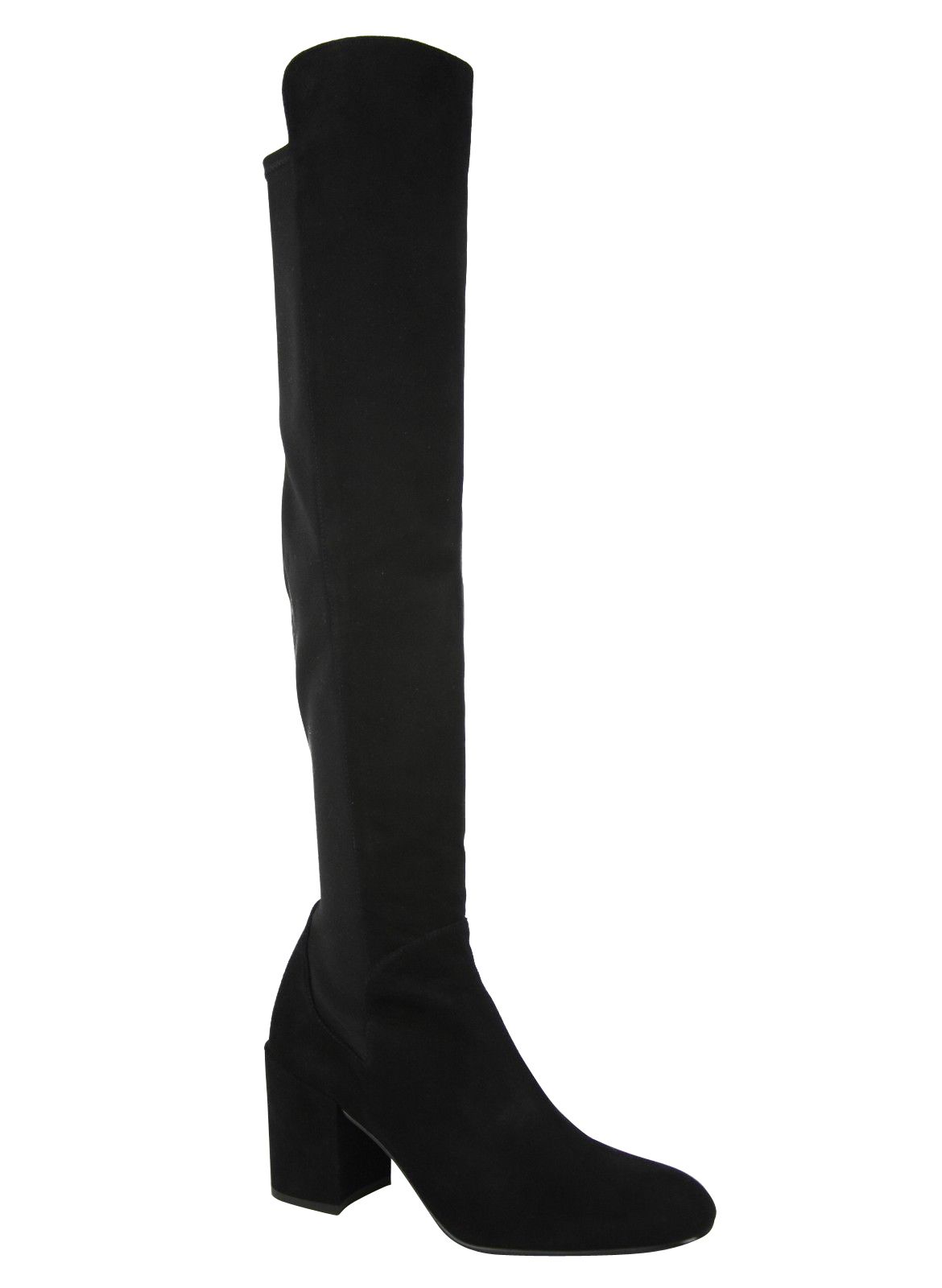 Women's Halftime Stretch-Crepe Suede Over-The-Knee Boot (10.5 US) - Stuart Weitzman - Modalova
