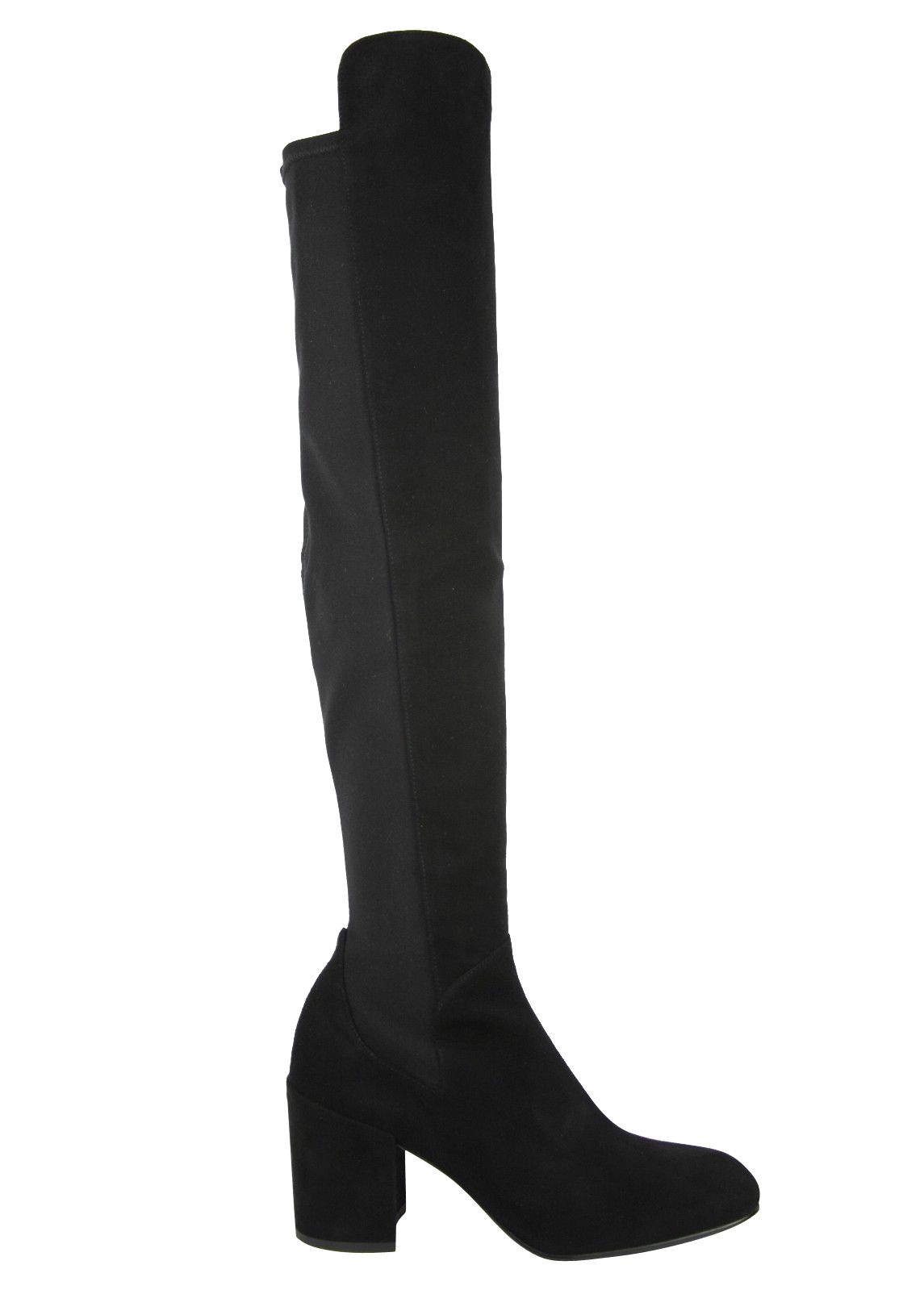 Women's Halftime Stretch-Crepe Suede Over-The-Knee Boot (10.5 US) - Stuart Weitzman - Modalova