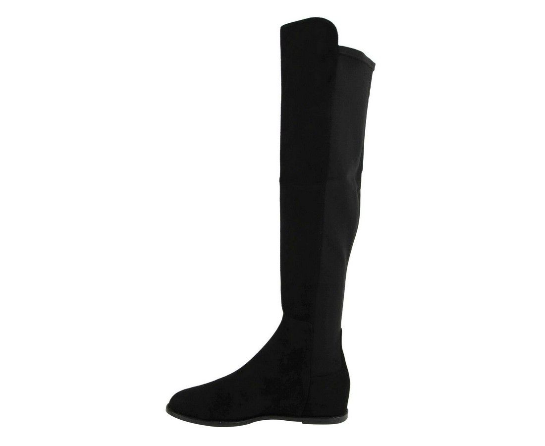 Women's Mainline Suede Hidden Wedge Knee-High Boot (5 M) - Stuart Weitzman - Modalova