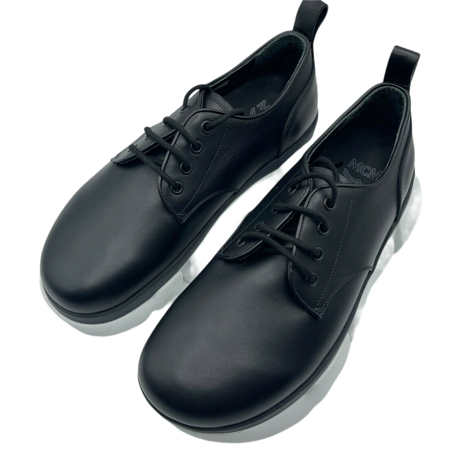 Men's Leather Platform Sneaker (EU 42 / US 9) - MCM - Modalova