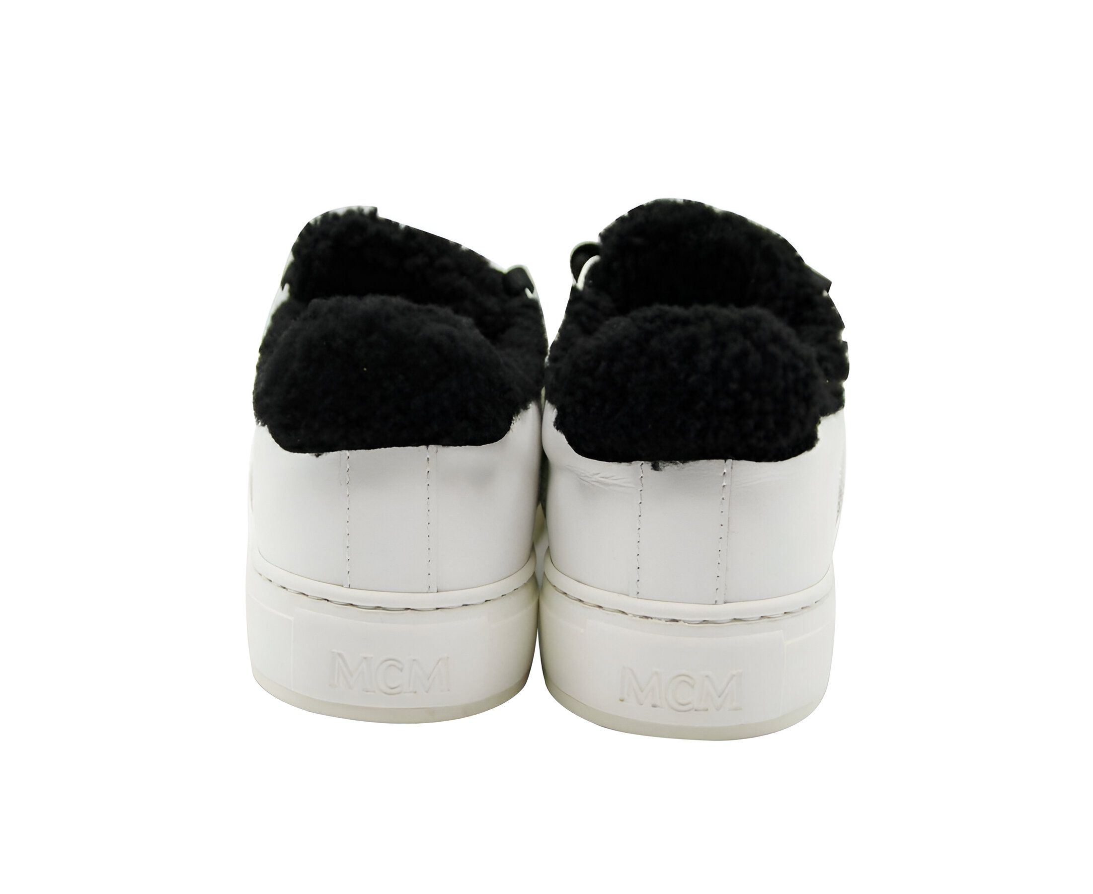 Women's Milano Suede Shearling Low Top Sneaker (37 EU / 7 US) - MCM - Modalova