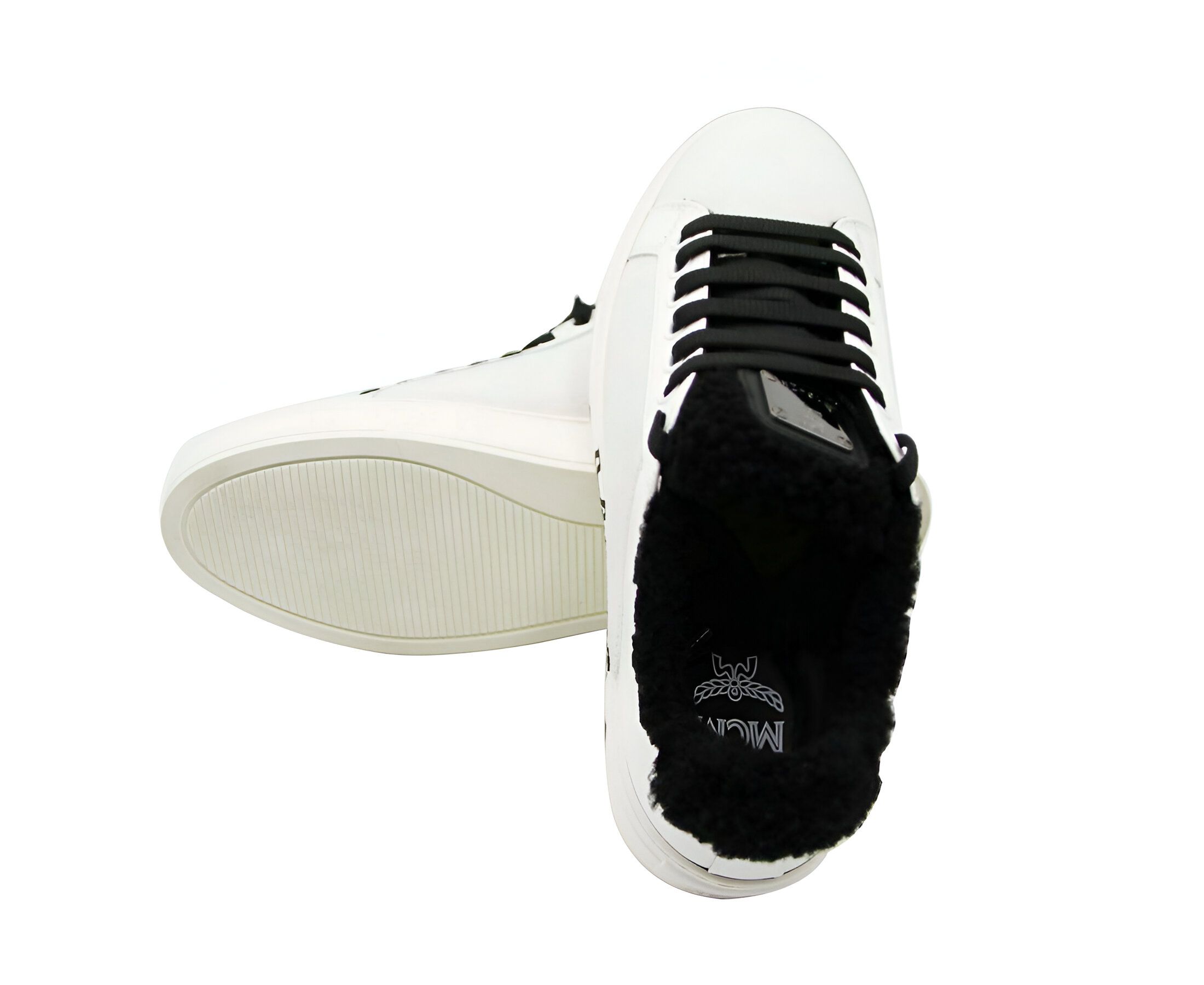 Women's Milano Suede Shearling Low Top Sneaker (37 EU / 7 US) - MCM - Modalova