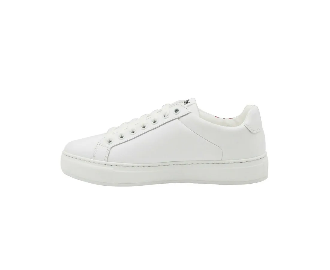 Women's / Leather Logo Low Top Sneaker (36 EU / 6 US) - MCM - Modalova