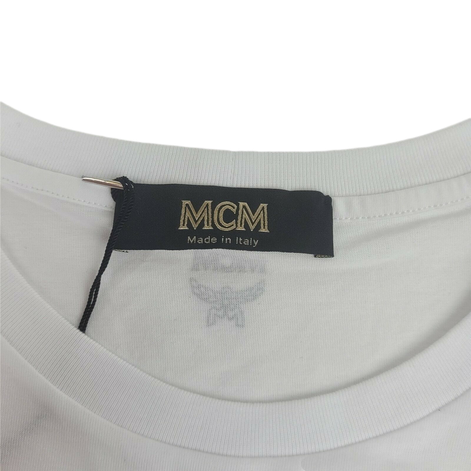 Men's Cotton Neon Yellow Nylon Pocket Flo T-Shirt Regular; S - MCM - Modalova