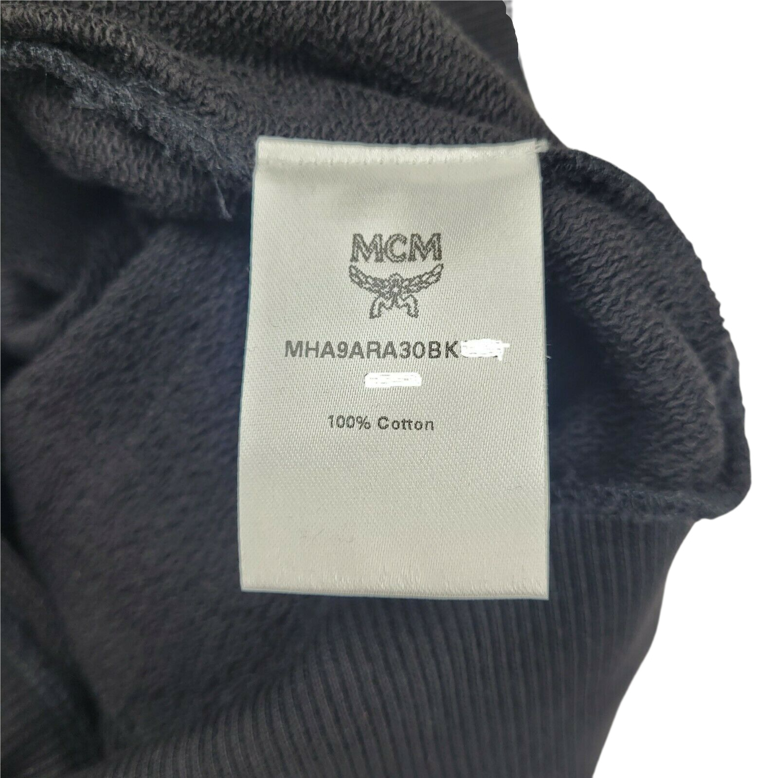 Men's Cotton Rubber Logo Oversized Pullover Sweater (Regular; S) - MCM - Modalova