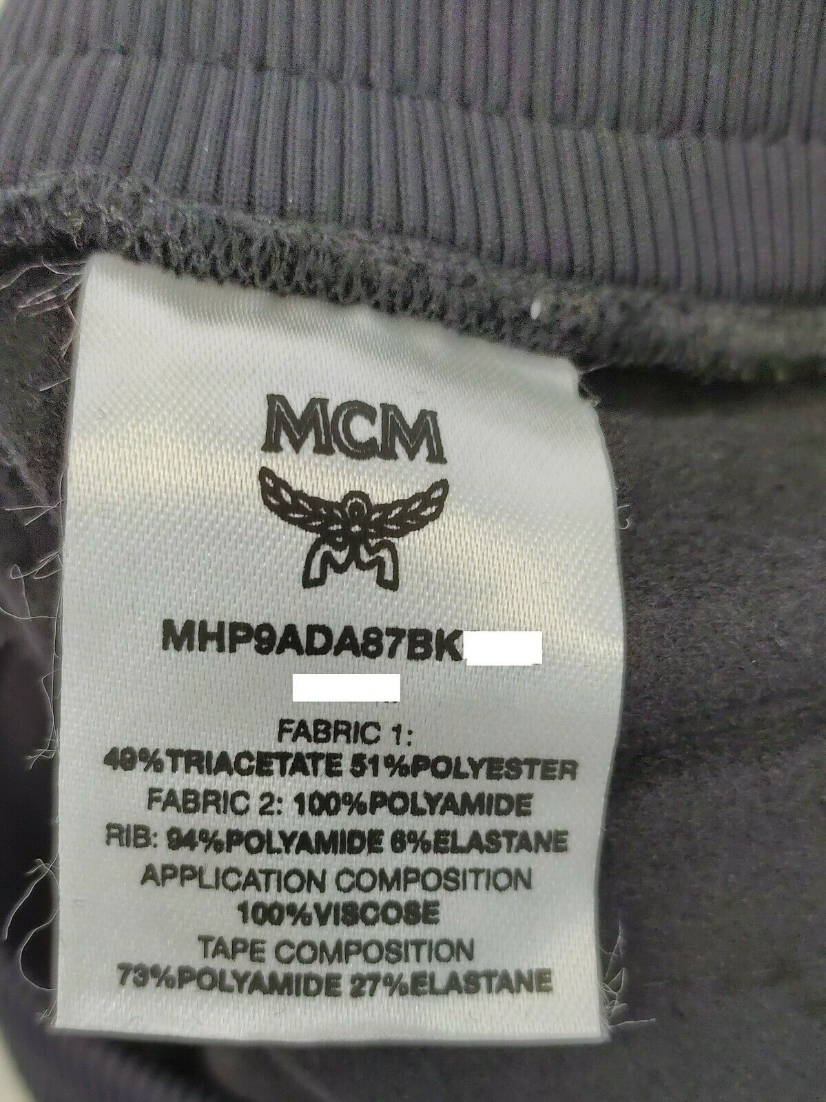 Men's Straight Sweatpants with Olive Green Mesh (Regular; XL) - MCM - Modalova