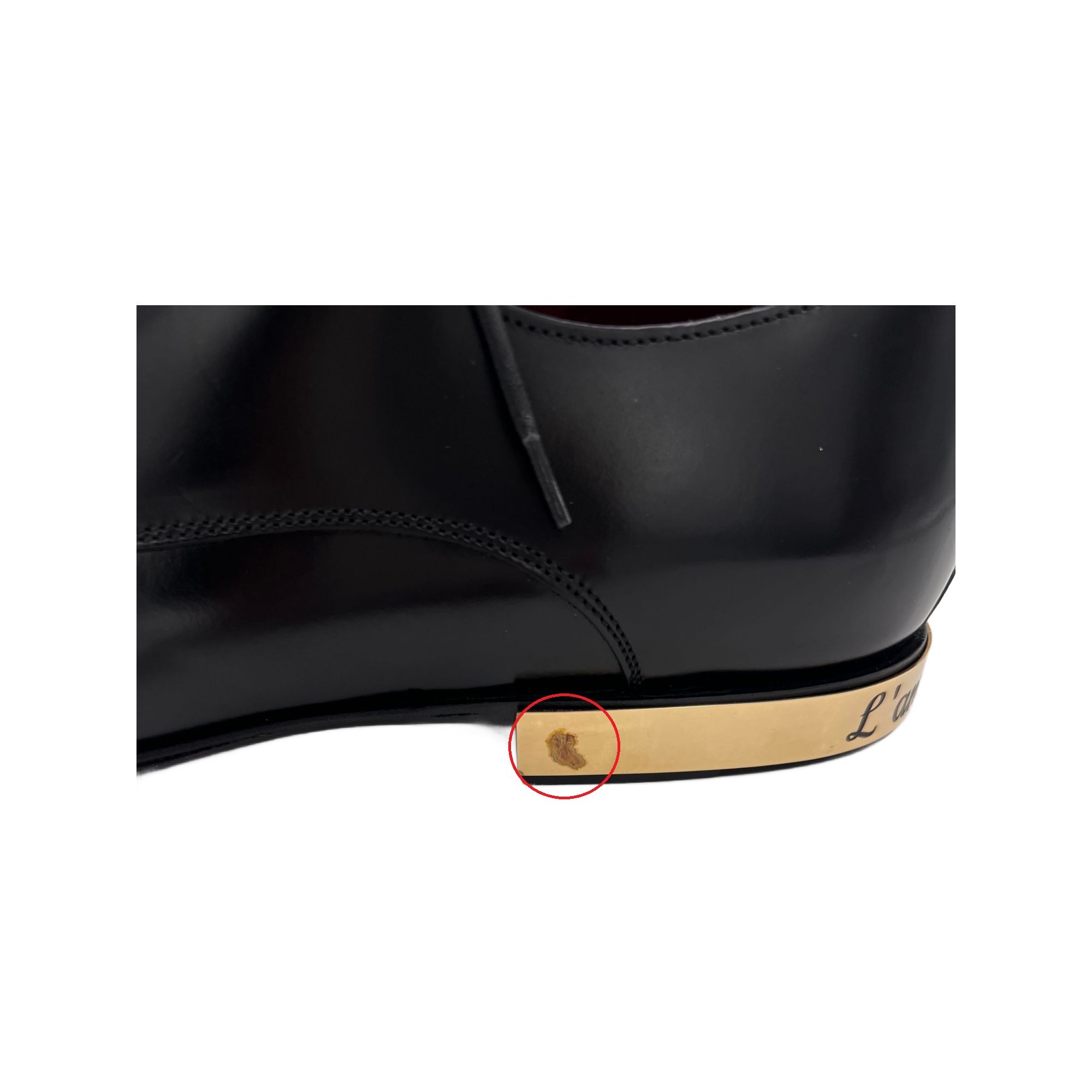 Men’s Leather Positano Runway Crystal Derby Shoes (Pre-Owned) - Dolce & Gabbana - Modalova