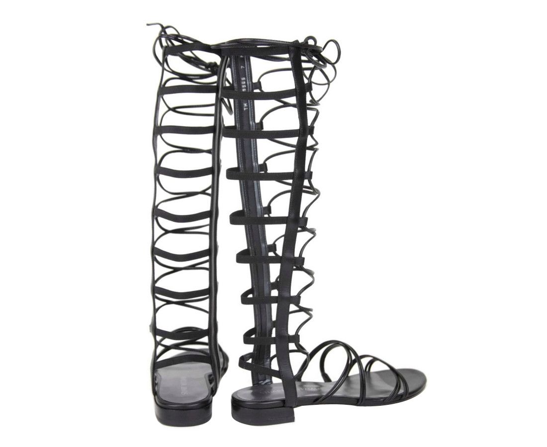 Women's Sparta Leather Gladiator Boots (8.5 M US) - Stuart Weitzman - Modalova
