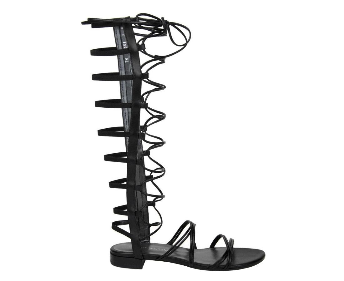 Women's Sparta Leather Gladiator Boots (8.5 M US) - Stuart Weitzman - Modalova