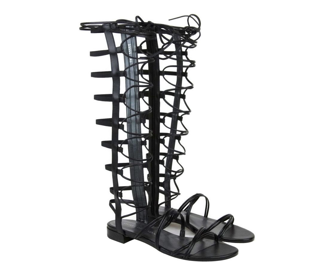 Women's Sparta Leather Gladiator Boots (8.5 M US) - Stuart Weitzman - Modalova