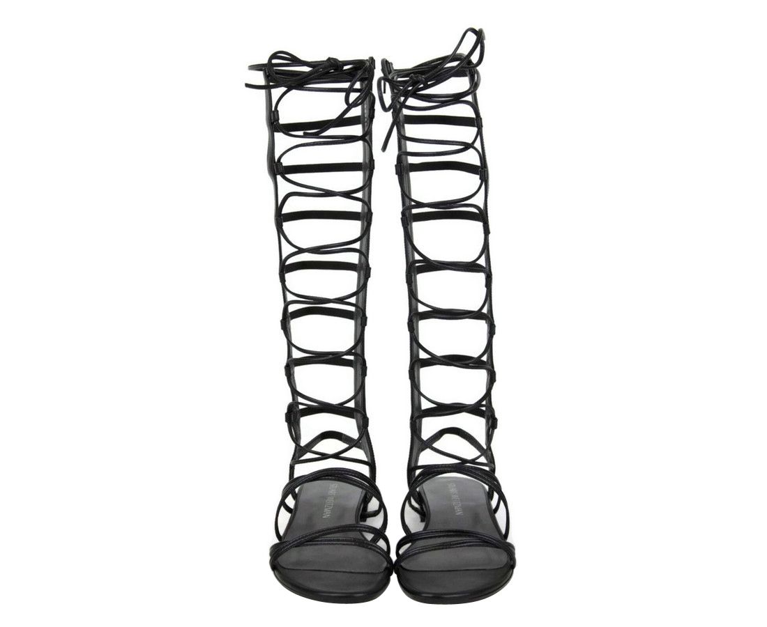 Women's Sparta Leather Gladiator Boots (8.5 M US) - Stuart Weitzman - Modalova