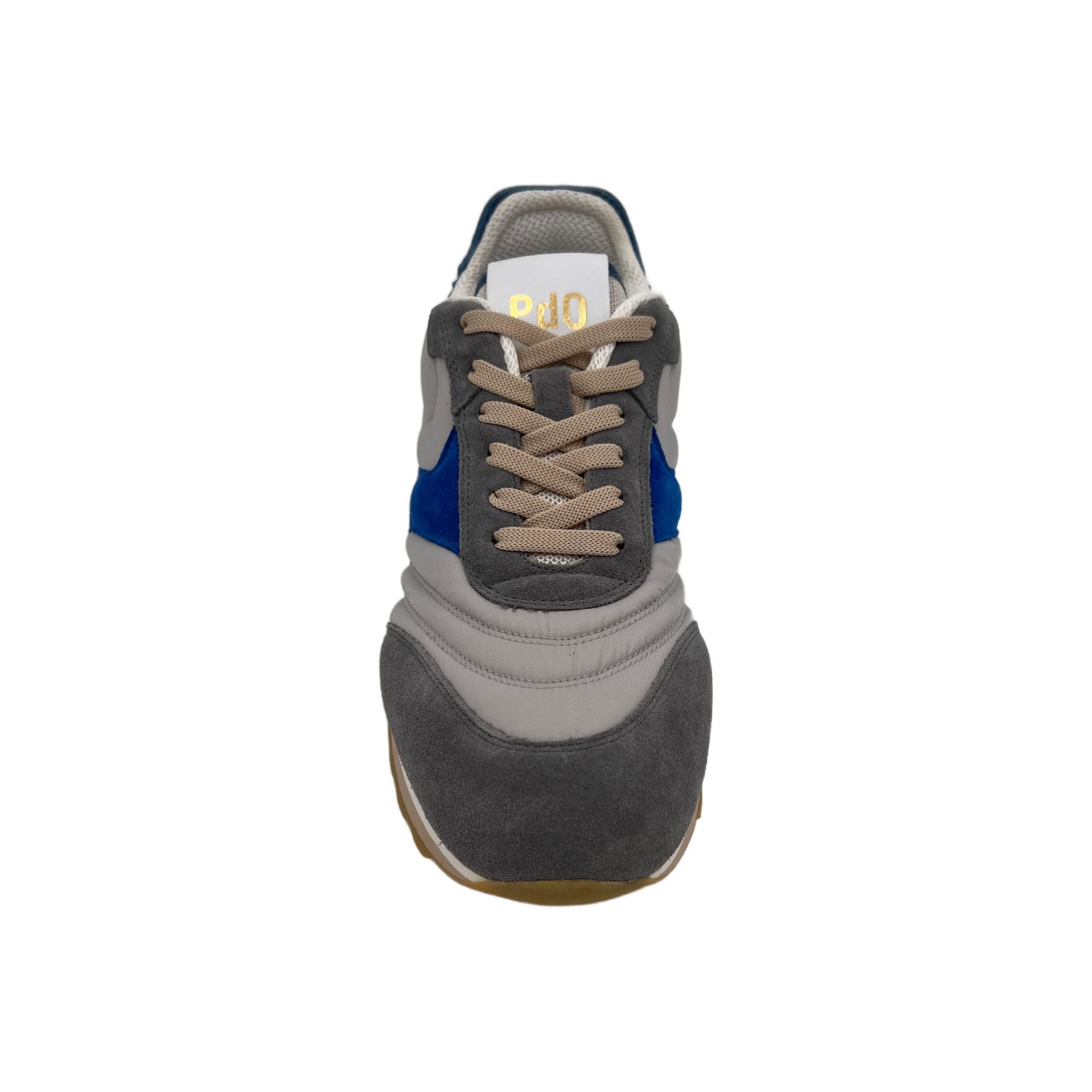 Men's Gray and Suede Sneaker - Pantofola D'Oro - Modalova