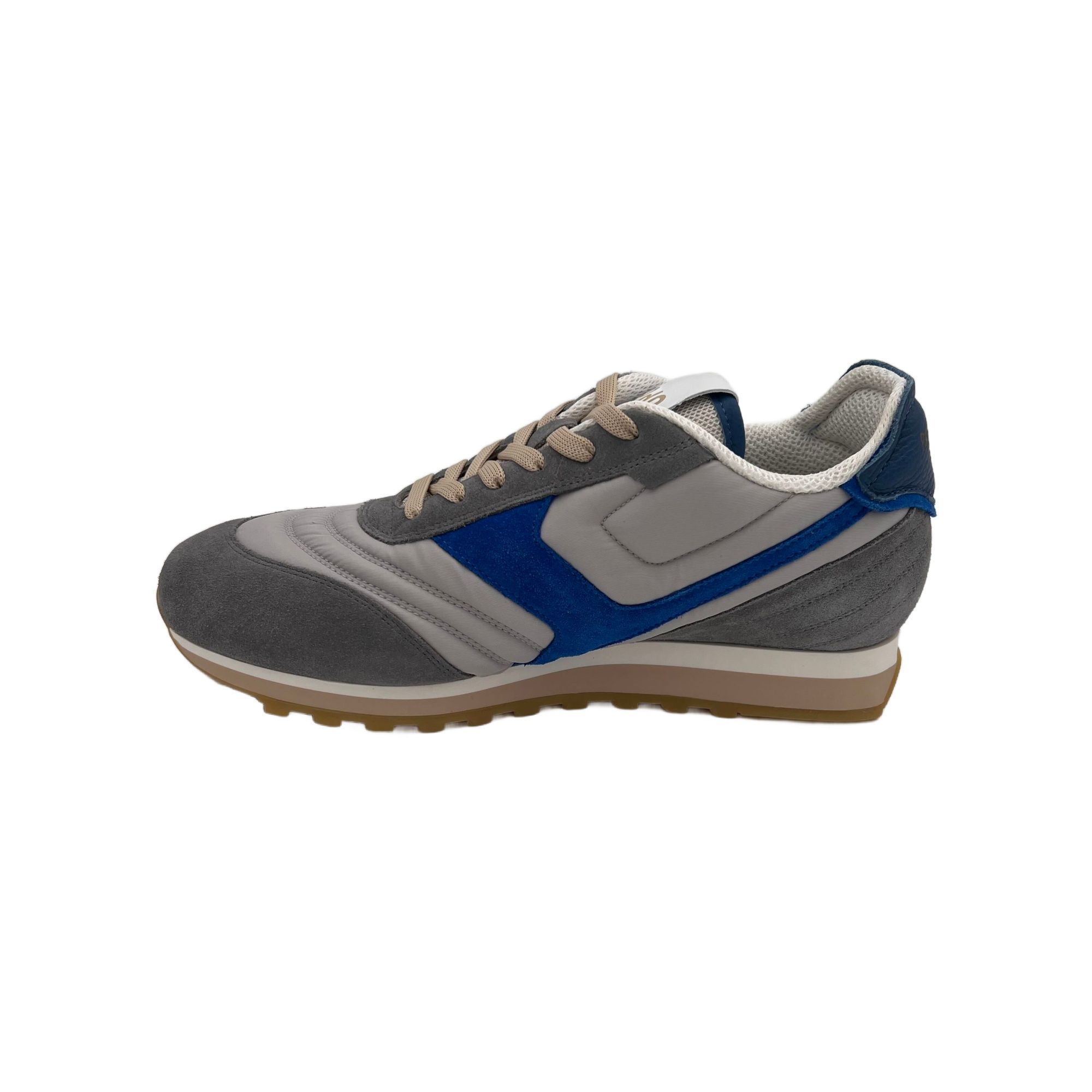 Men's Gray and Suede Sneaker - Pantofola D'Oro - Modalova