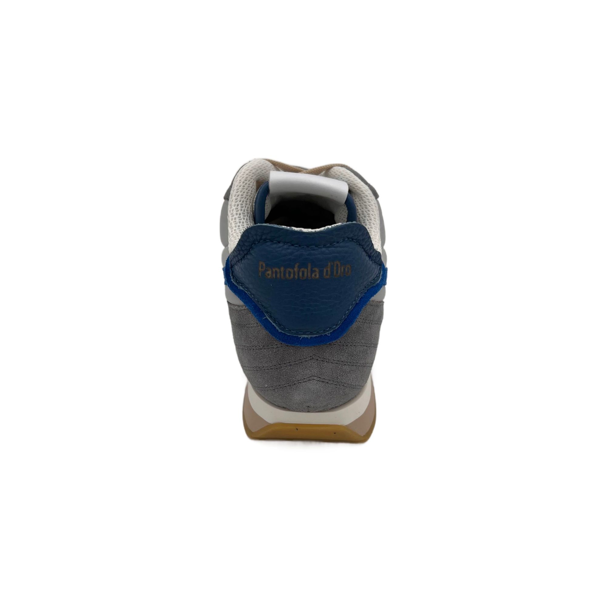 Men's Gray and Suede Sneaker - Pantofola D'Oro - Modalova