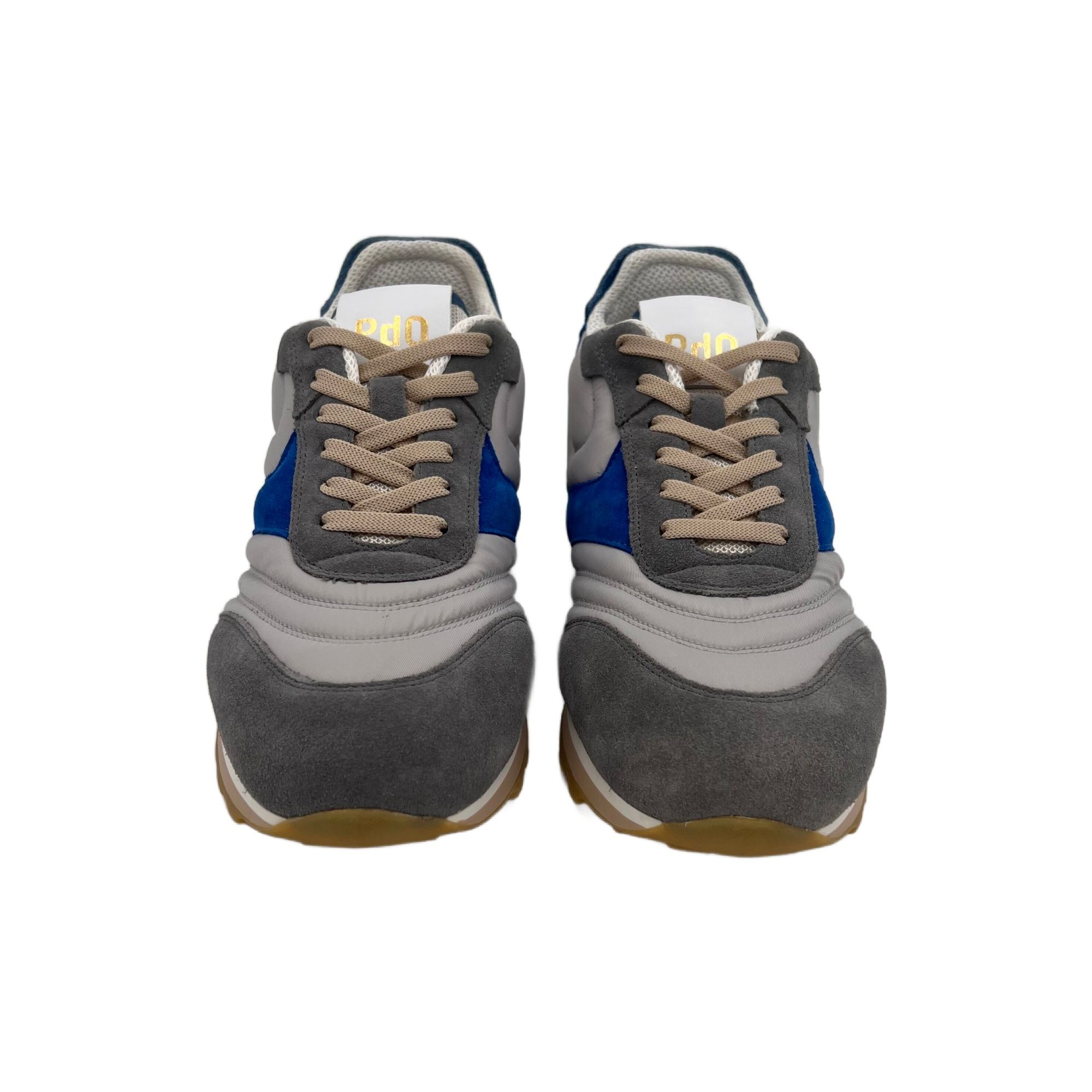 Men's Gray and Suede Sneaker - Pantofola D'Oro - Modalova