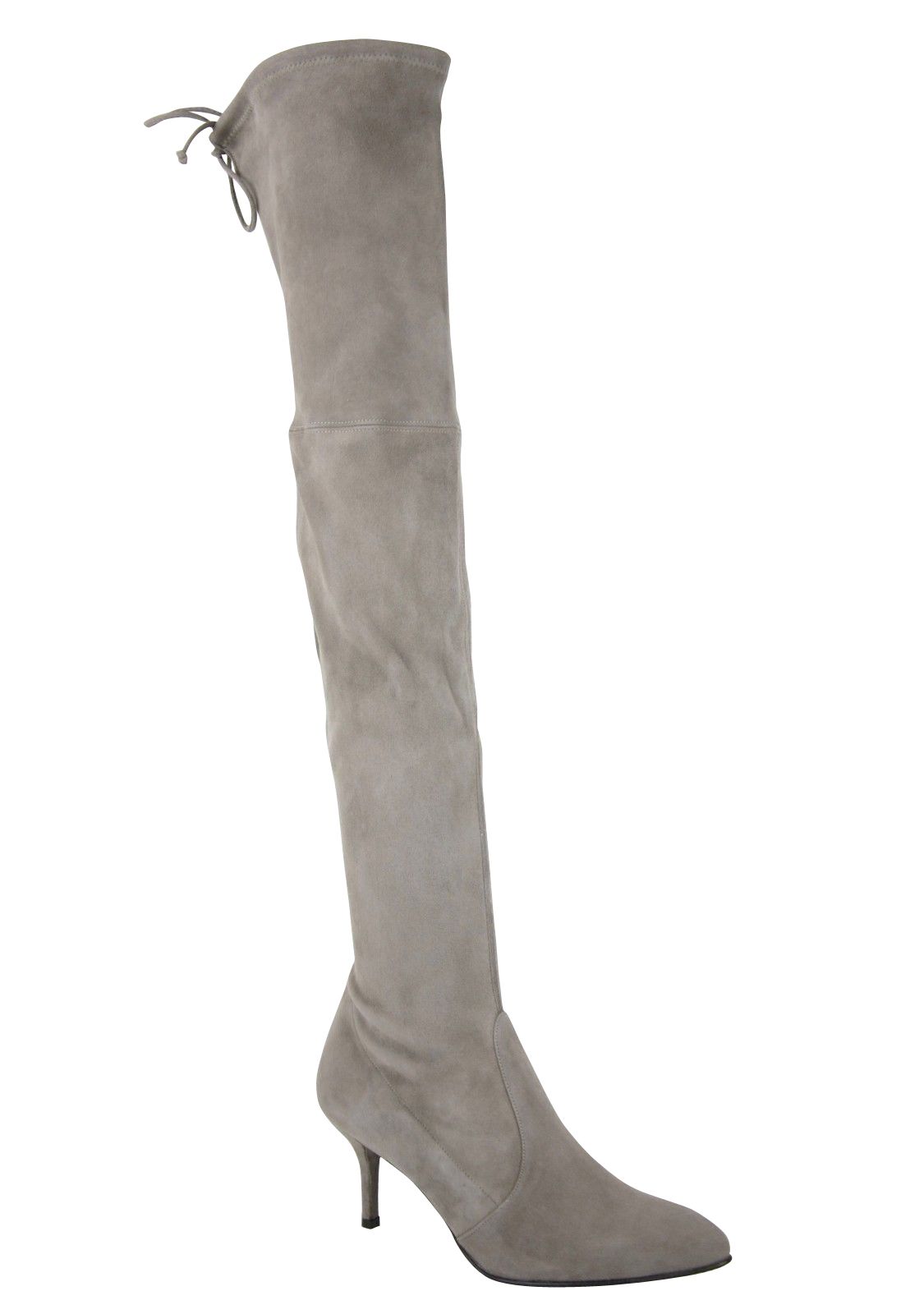 Women's Solid Tiemodel Suede Over-The-Knee Boot - Stuart Weitzman - Modalova