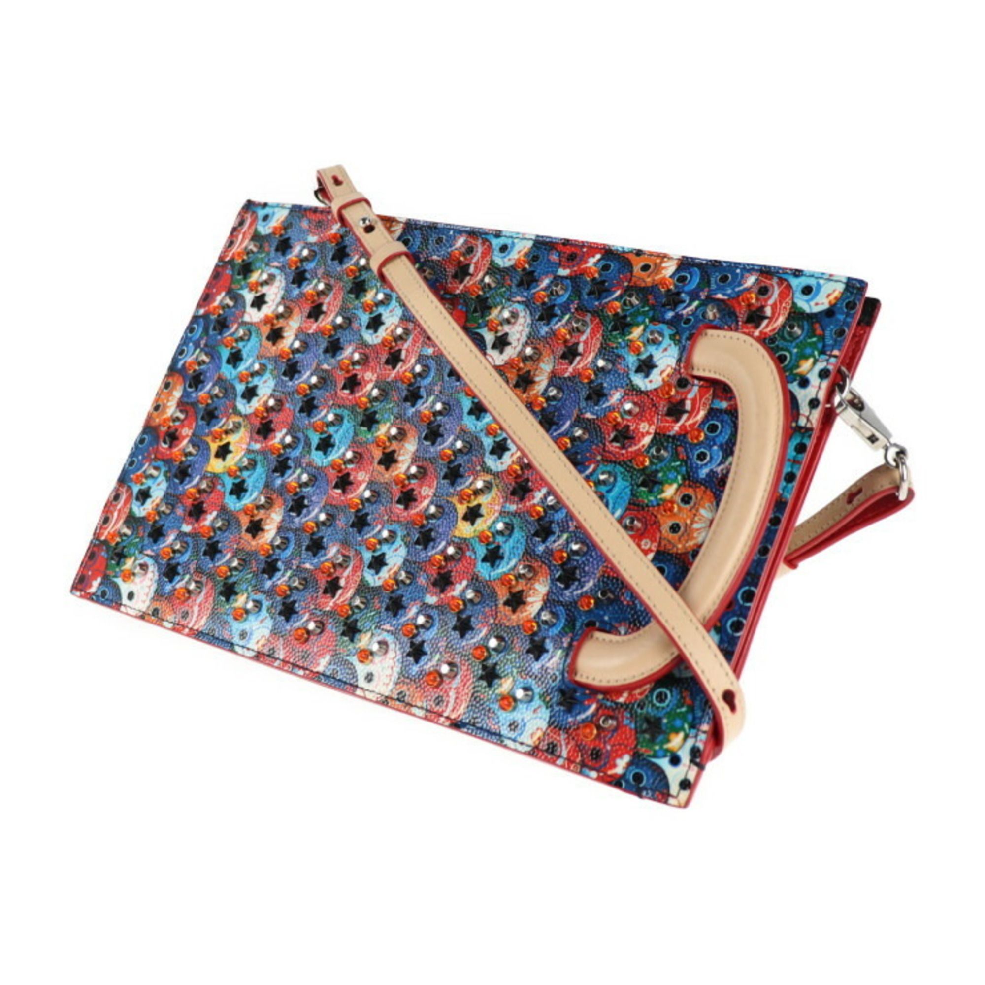 Leather Clutch Bag Handbag (Pre-Owned) - Christian Louboutin - Modalova