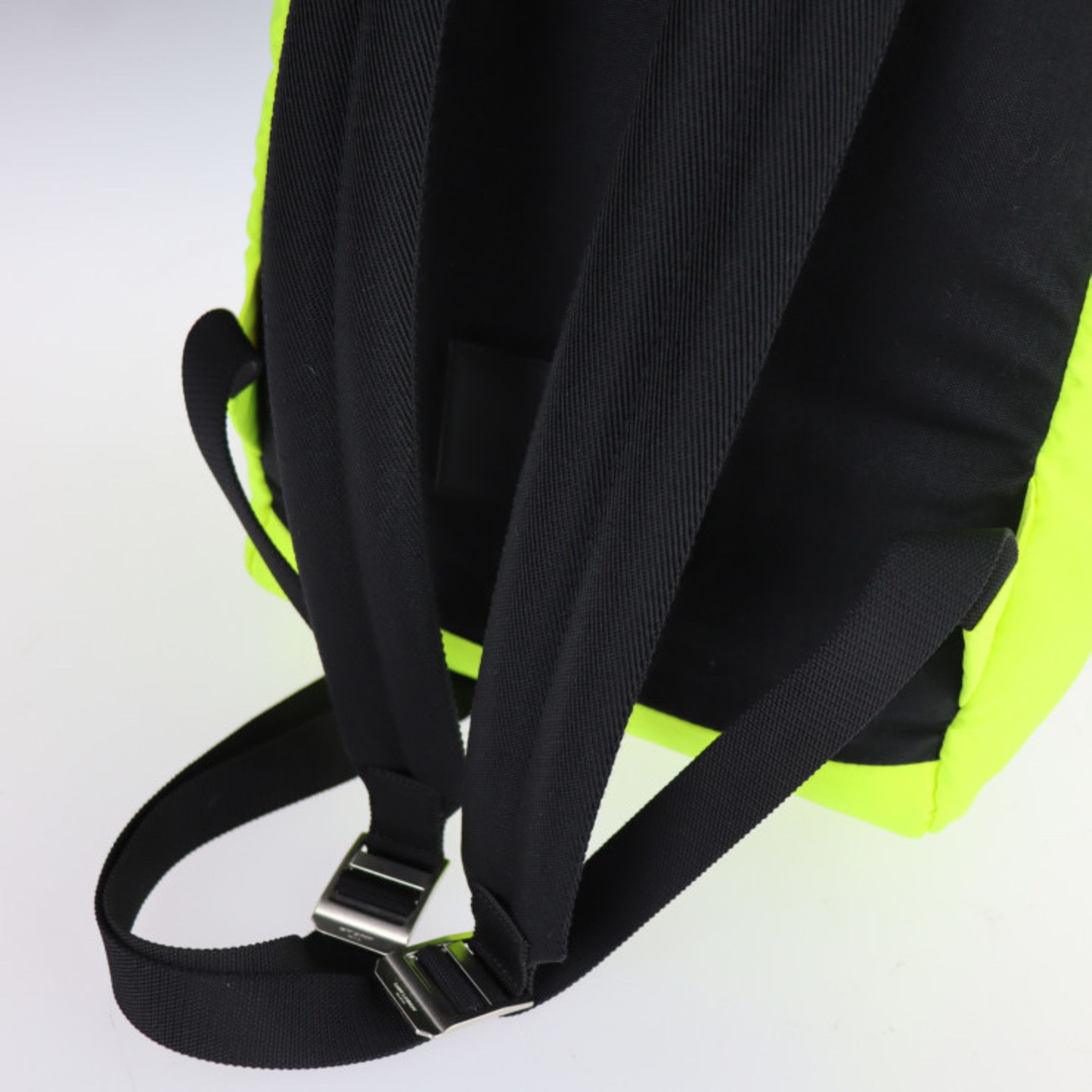 Nylon Canvas Leather Backpack (Pre-Owned) - Yves Saint Laurent - Modalova