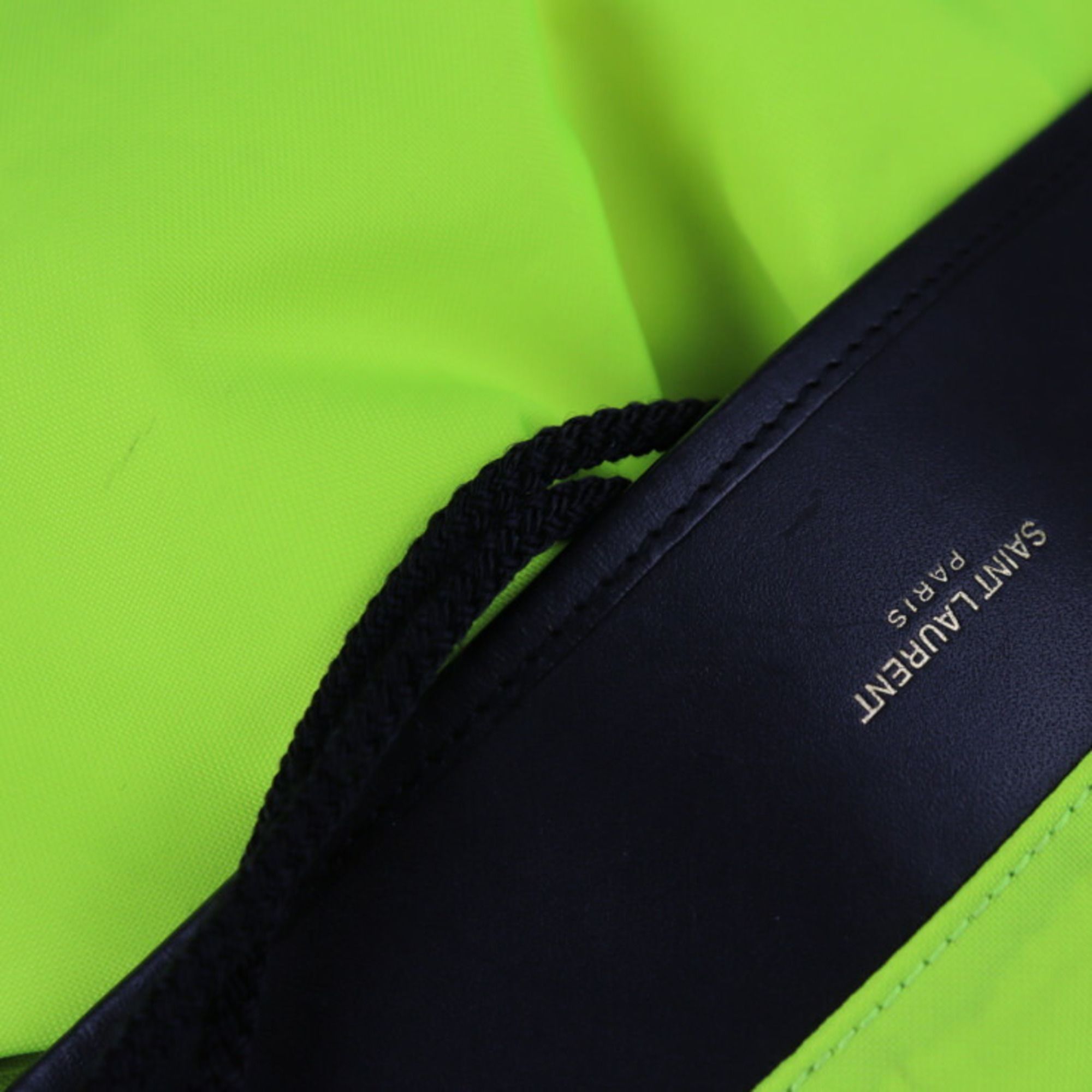Nylon Canvas Leather Backpack (Pre-Owned) - Yves Saint Laurent - Modalova